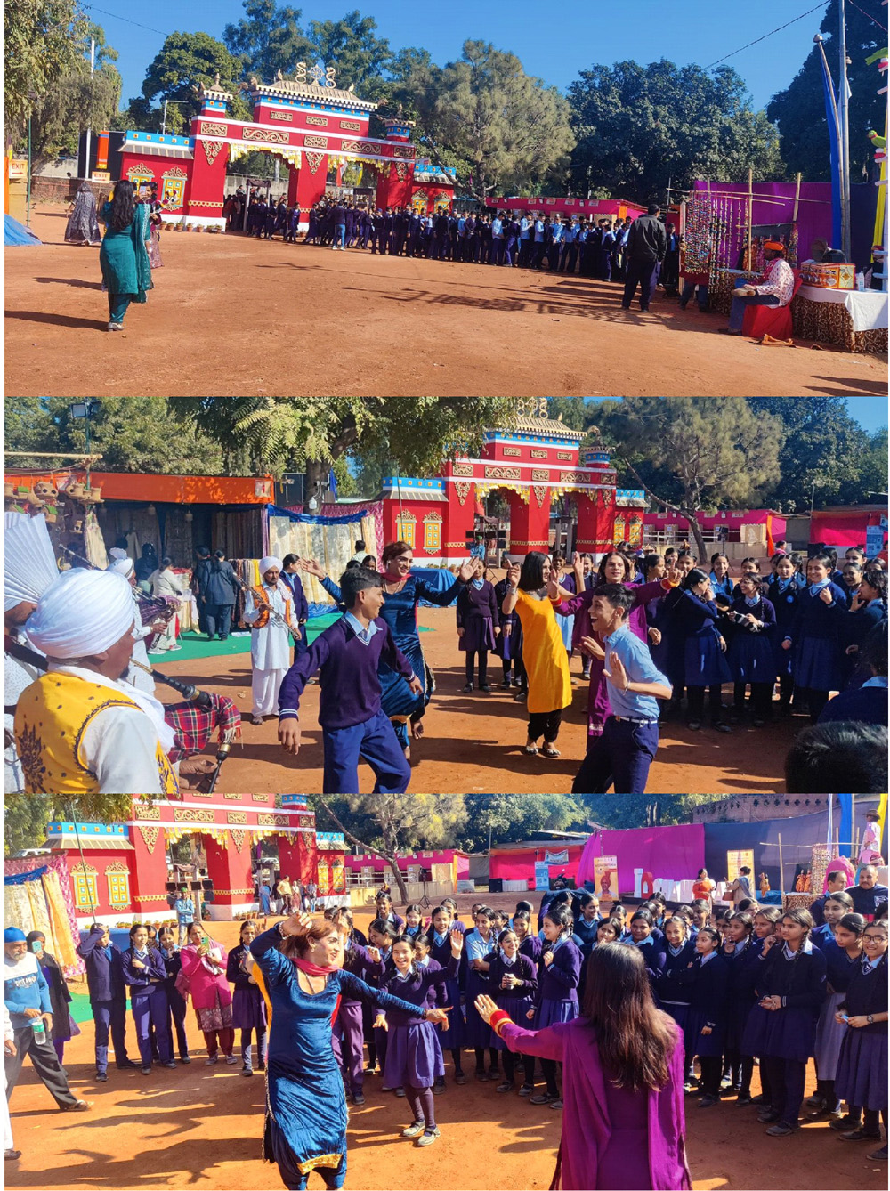 Monday was fun day for children at Chandigarh National Crafts Fair